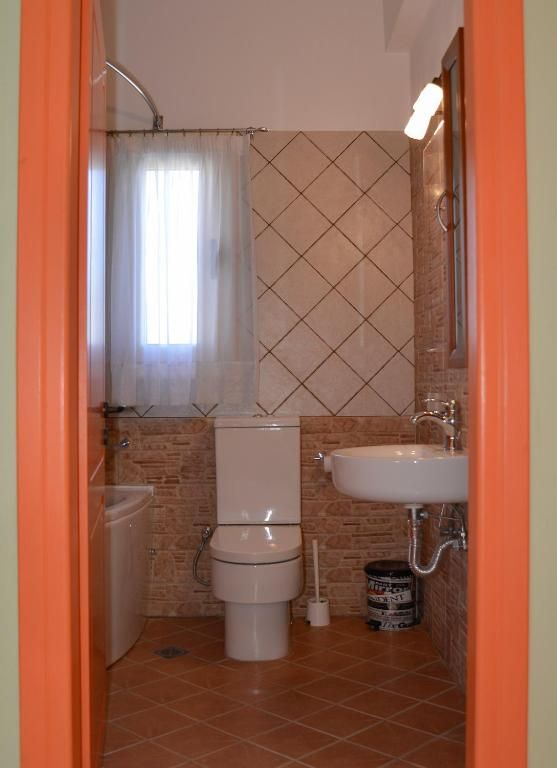Bathroom with shower at Andri House